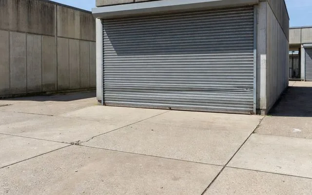 A commercial roller shutter